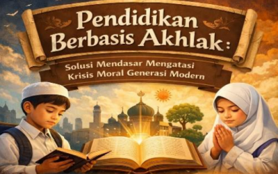 Pendidikan Berbasis Akhlak: Solusi Mendasar Mengatasi Krisis MoralGenerasi Modern