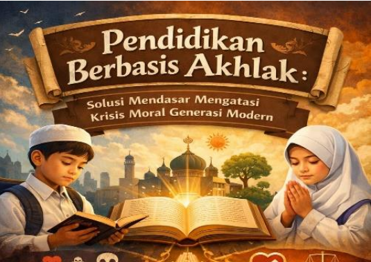 Pendidikan Berbasis Akhlak: Solusi Mendasar Mengatasi Krisis MoralGenerasi Modern
